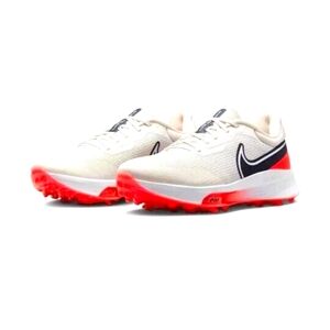 Nike Air Zoom Mens Size 10 Infinity Tour Golf Shoes White Crimson DC5221-041 NEW